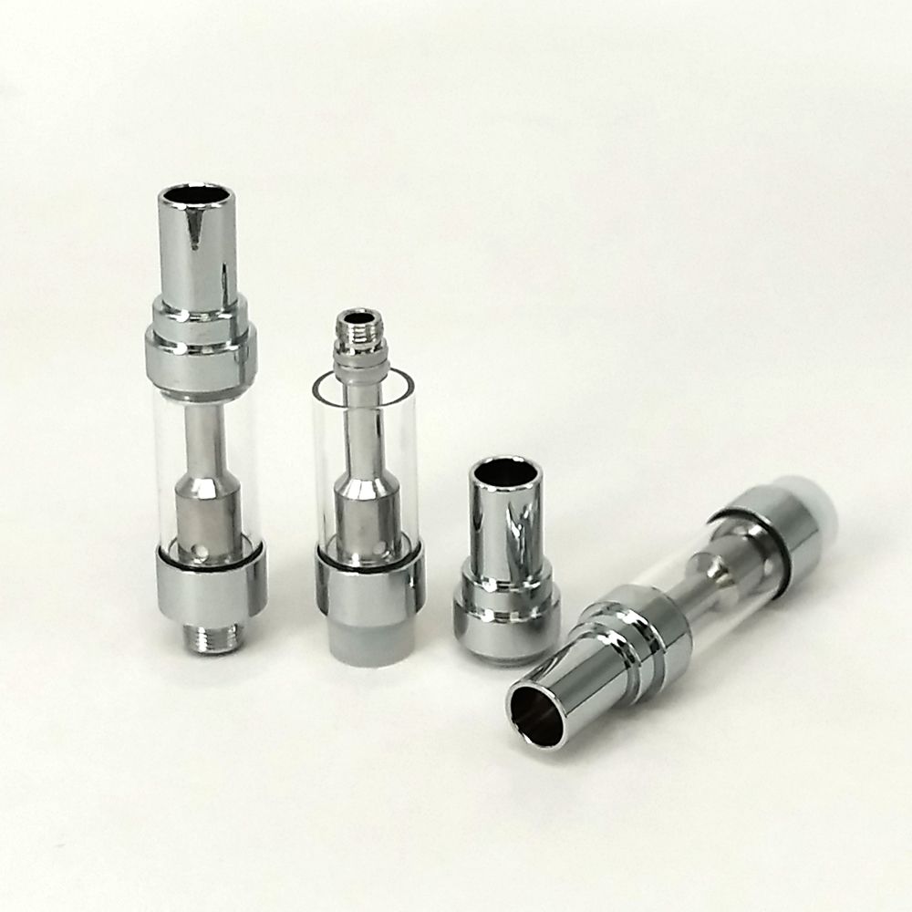 Thick/Extract/Hash Oil Glass Tank .5ml With Metal Tip 510 Thread