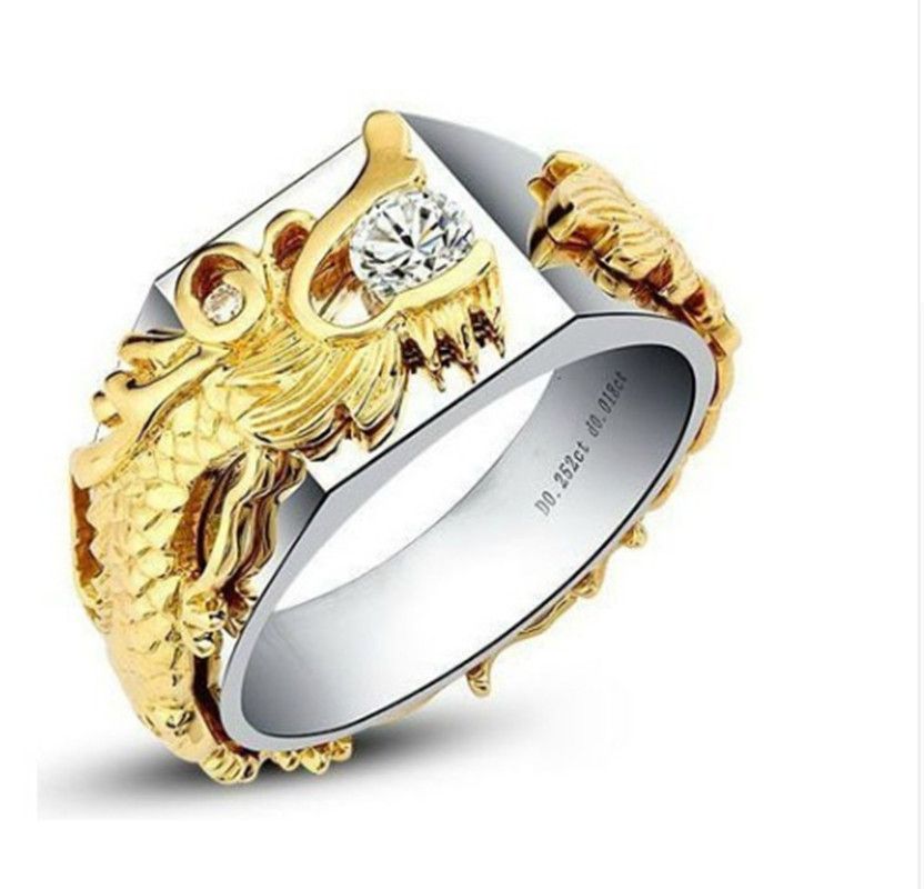 bague or dragon bague or dragon