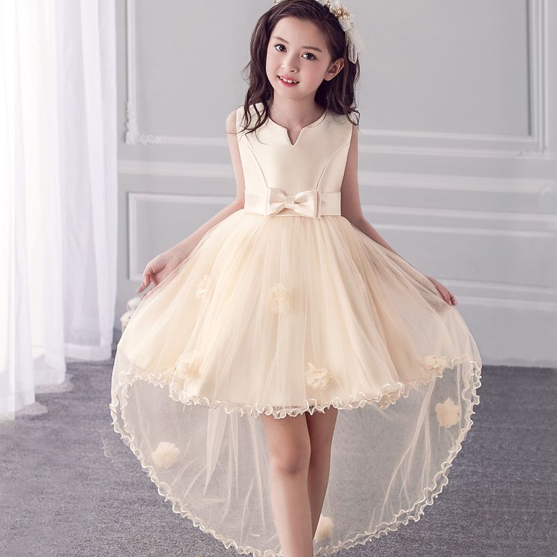 vestido de princesa vestido de la muchacha del niño para niña floral de la boda del cumpleaños de rendimiento de color beige partido de Chrismas trajes de la muchacha ropa de los vestido de princesa vestido de la muchacha del niño para niña floral de la boda del cumpleaños de rendimiento de color beige partido de Chrismas trajes de la muchacha ropa de los