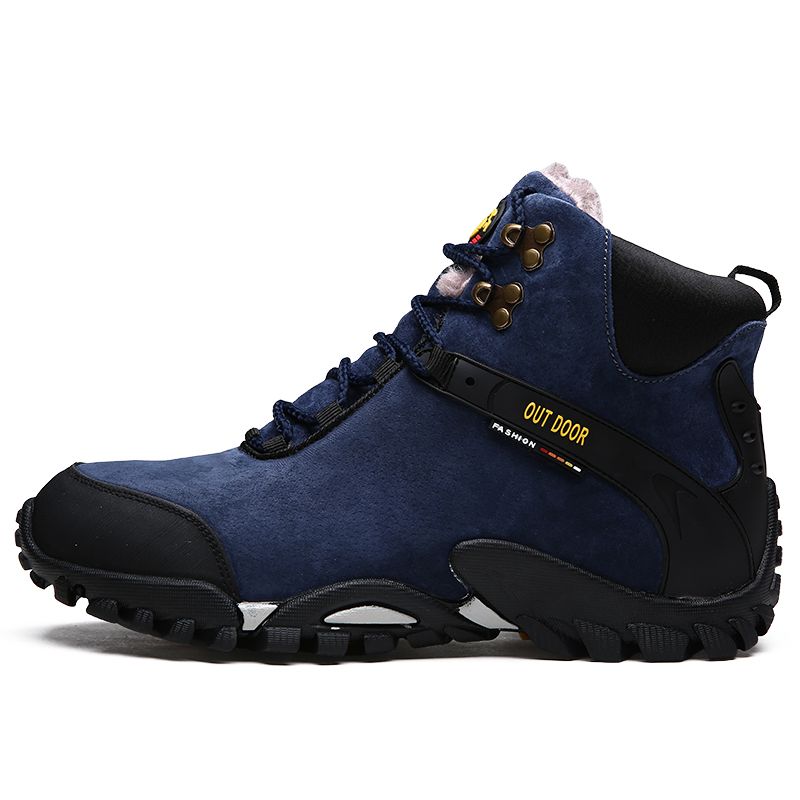 Botas gruesas con plataforma para hombre, zapatos informales cómodos,  antideslizantes, para nieve, para invierno | Linio México - GE598FA0YFDXDLMX