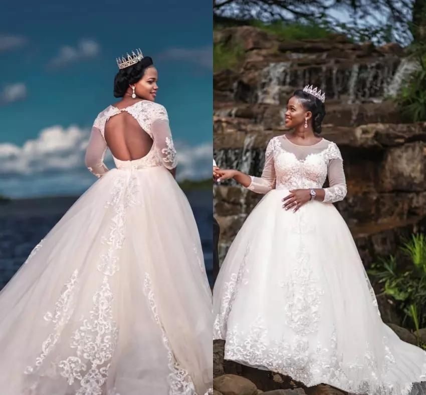 Discount Plus Size Wedding Dresses 2018 