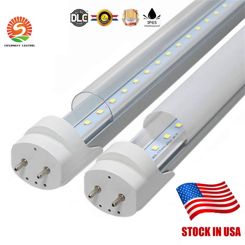 US STOCK 4ft 1.2m T8 Led Tube Lights High Super Bright 22W Warm / Cool
