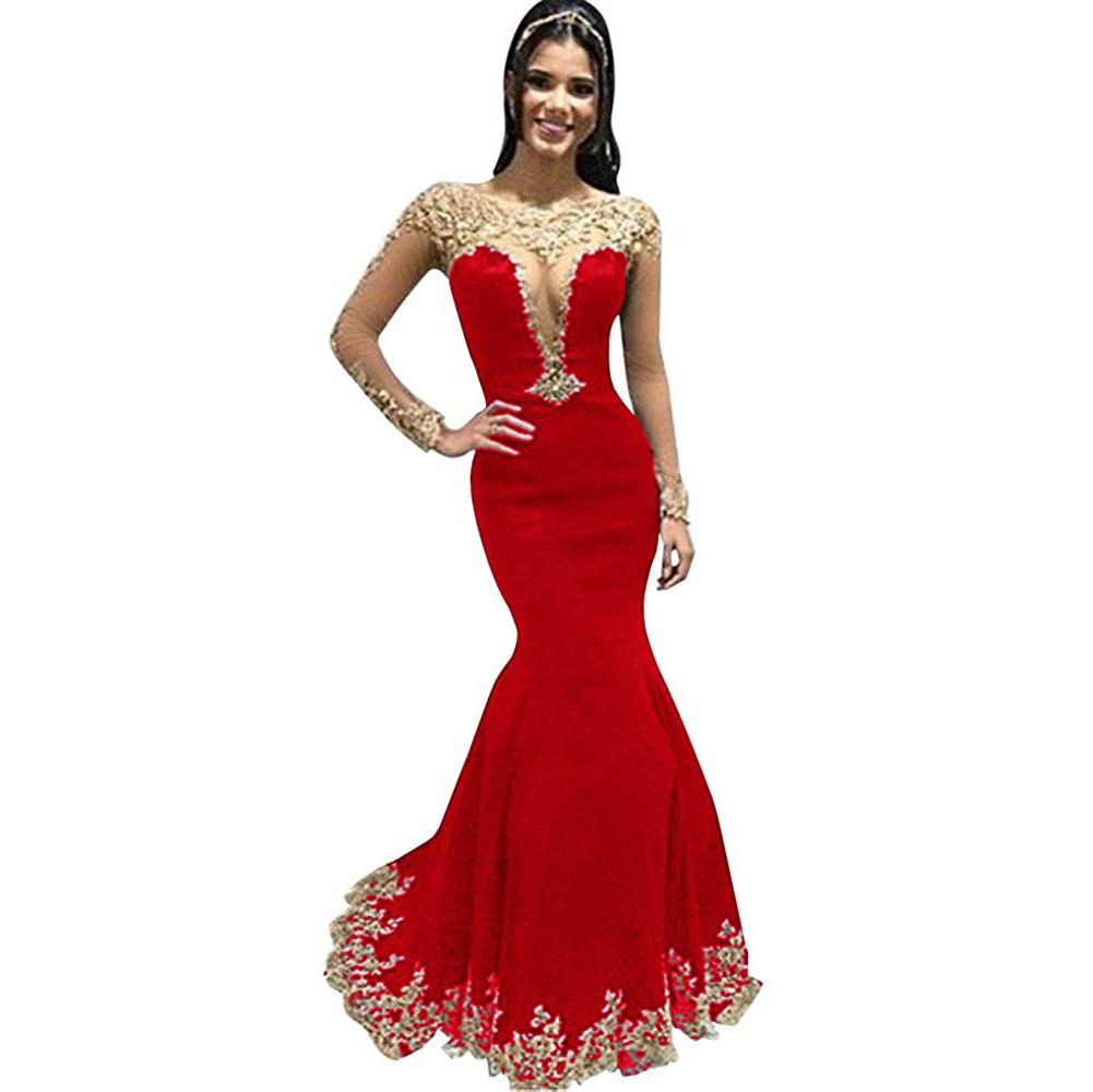 womens gold formal dresses