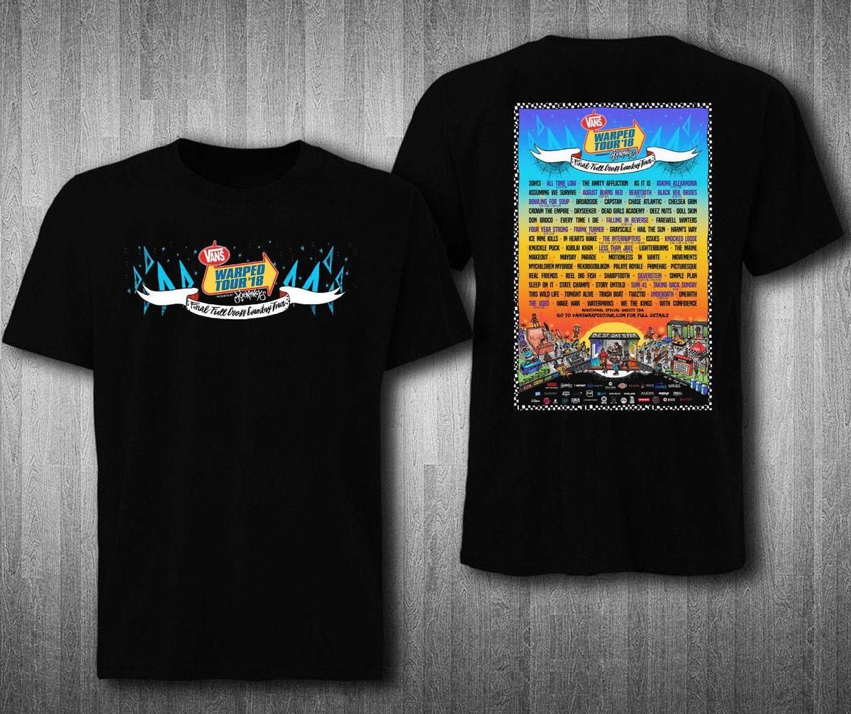 warped tour 2018 shirt