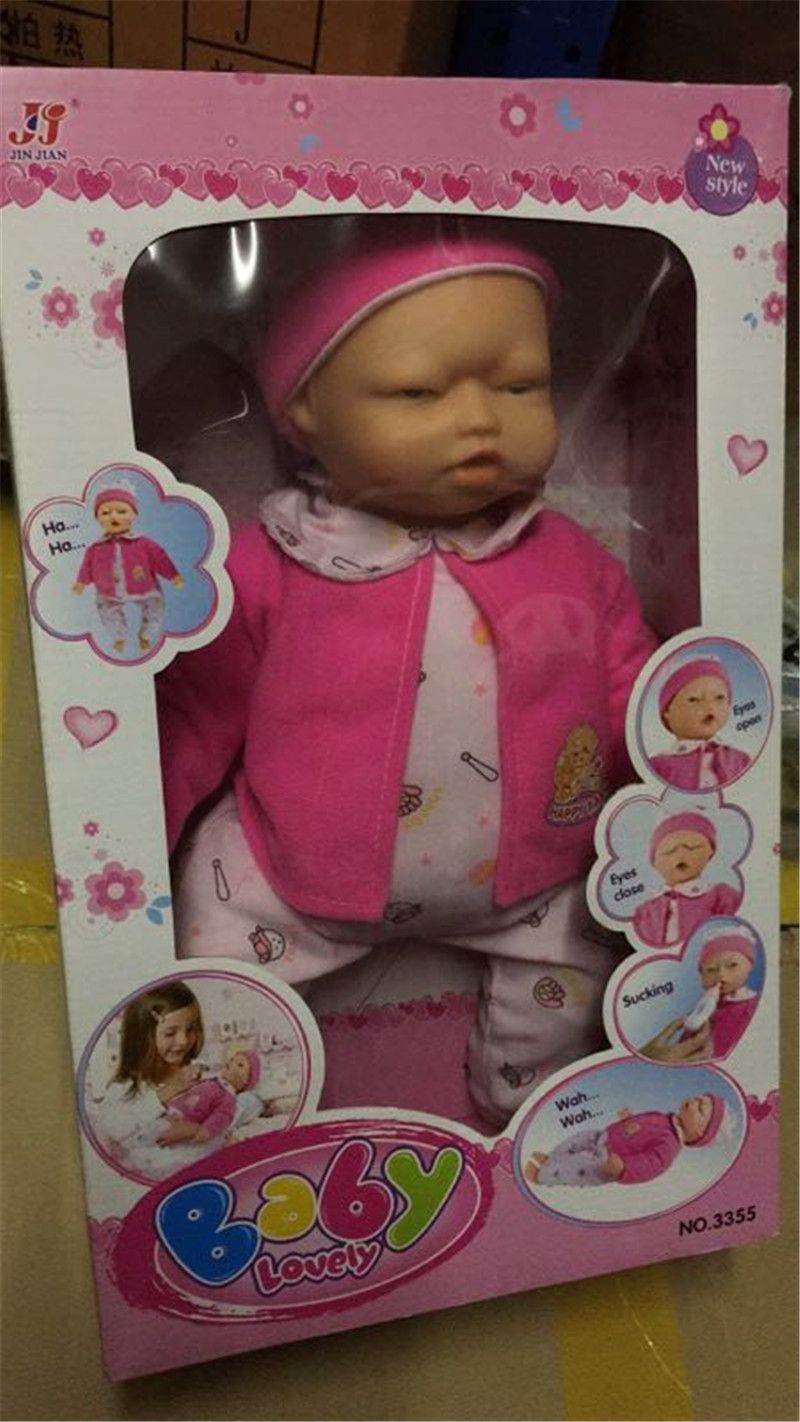 baby doll that opens and closes eyes