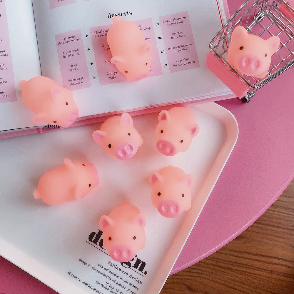 Avoir Images Acheter Nouveau Design Rose Porc Cartoon Doux Adorable Mignon actualisé salutations