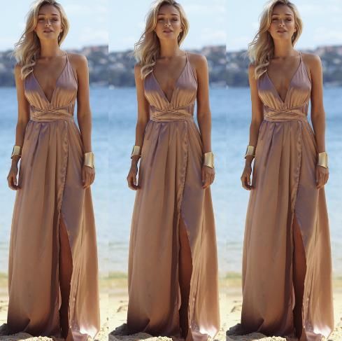 solid color summer dresses