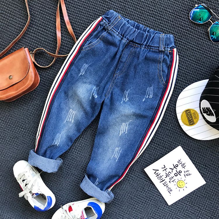 kids yellow jeans