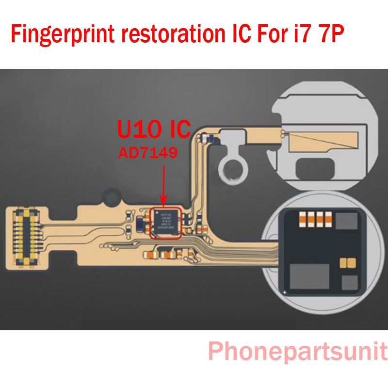 Iphone 7 схема кнопки home