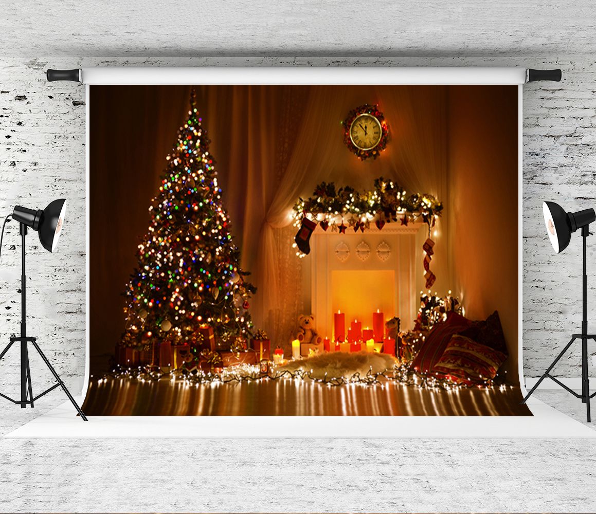 Albero Di Natale Sogno.Acquista Sogno 7x5ft Camino Fotografia Christmas Background Glitter Albero Di Natale Sfondo Light Room Decor Fotografico Contesti Studio Prop A 26 54 Dal Dreambackdrop Dhgate Com