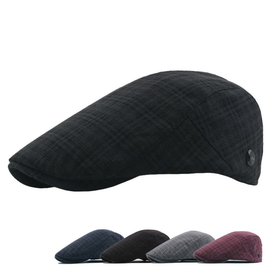 mens newsboy flat caps