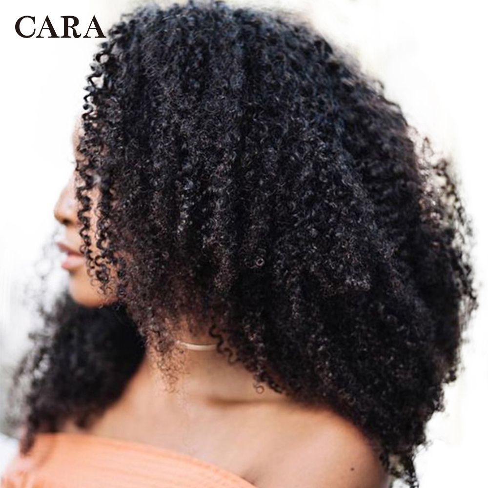 Mongolian Afro Kinky Curly Human Hair Bundles 4b 4c Hair Weave