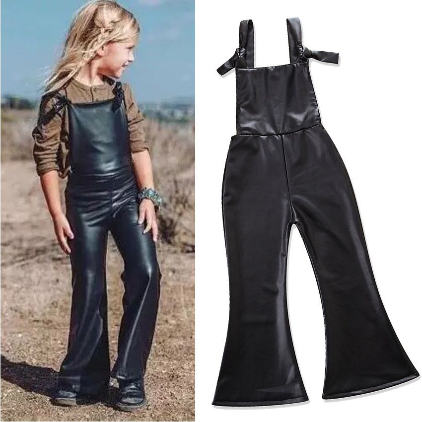 kids leather jeans