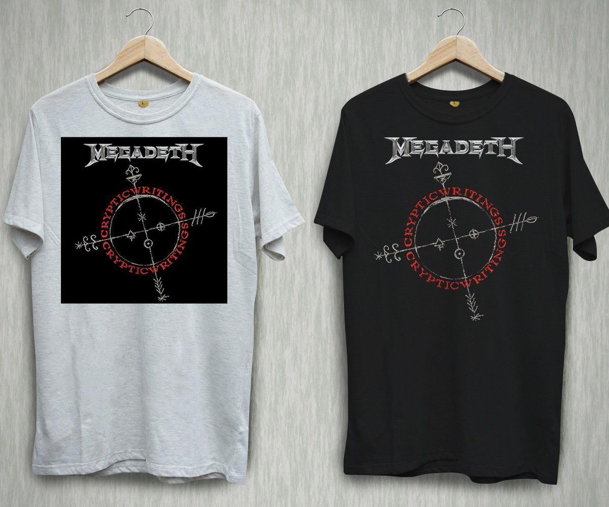 megadeth cryptic writings shirt