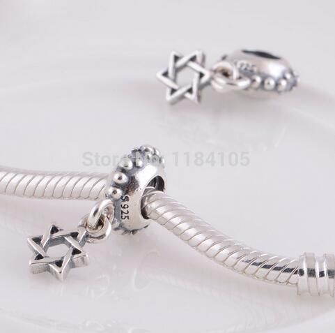 charm pandora stella di david charm pandora stella di david