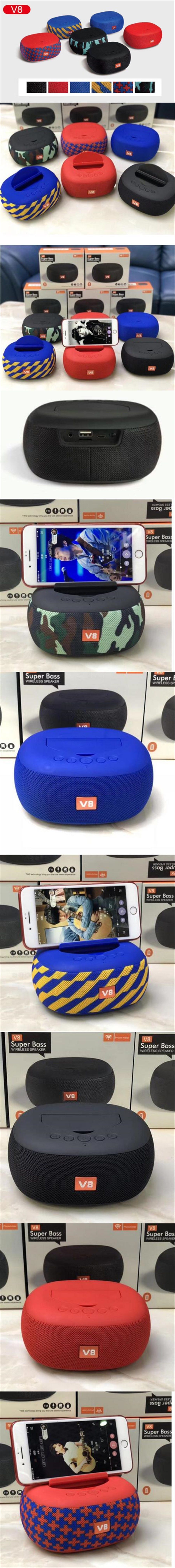 v8 super bass wireless speaker