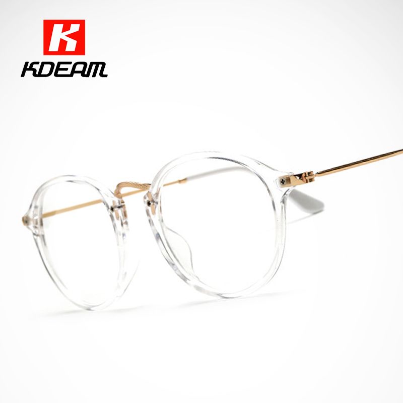 Lunette ronde transparente Clearance