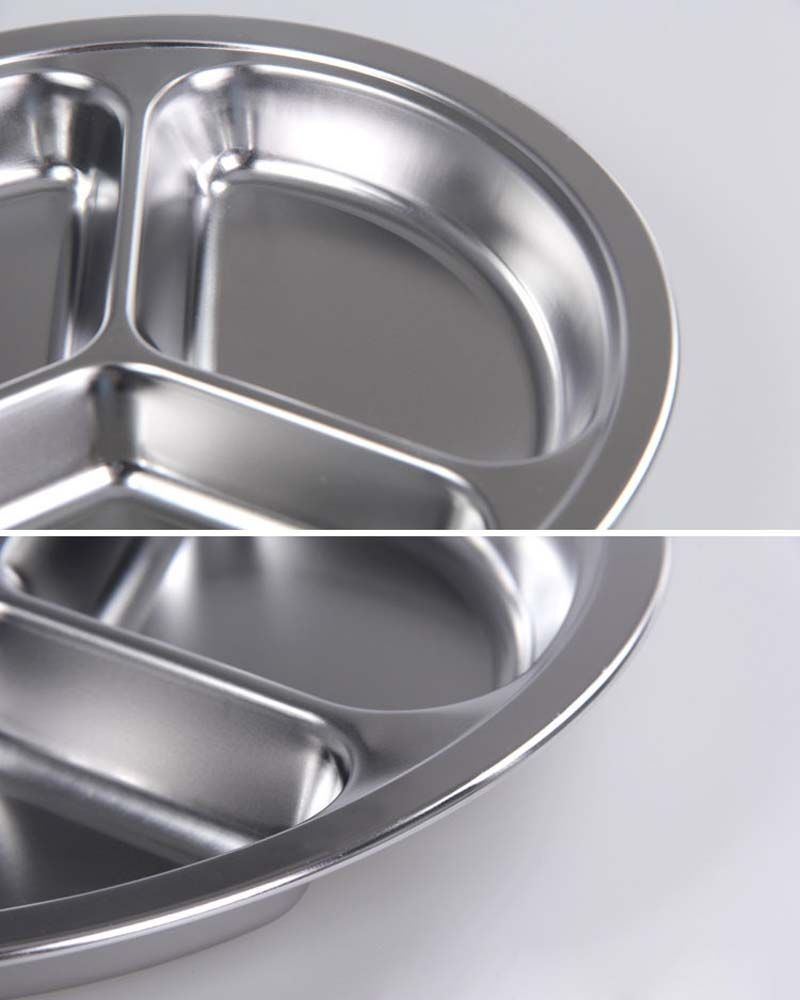 Best Quality 26CM Stainless Steel Fast Food Tray Restaurant Hotel