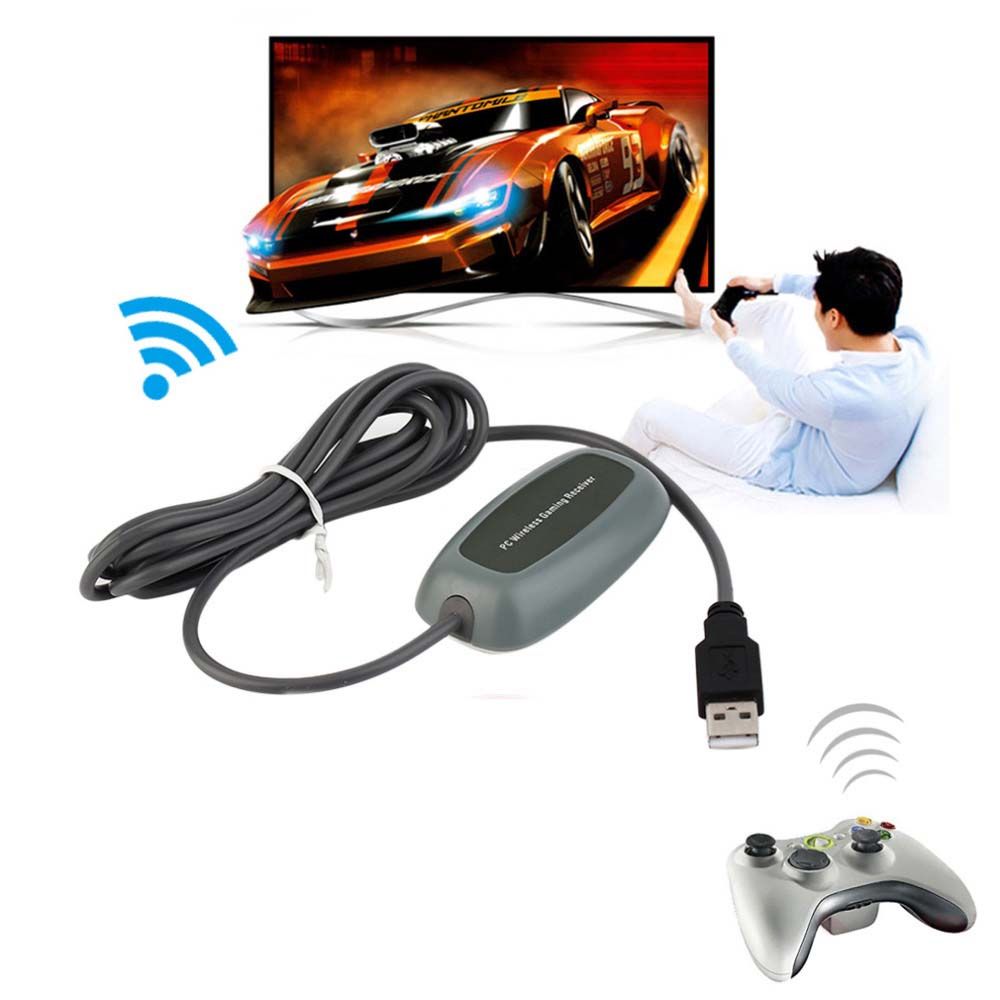 Wireless PC USB 2.0 Receiver For Xbox 360 Controller Gaming USB