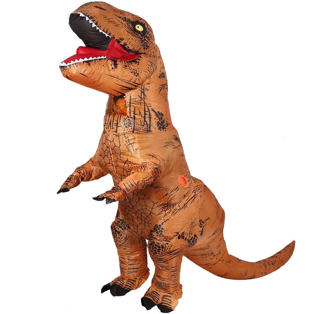 T-Rex Inflatable Dinosaur Gorilla Costume Party Fancy Dress Cosplay Outfit