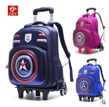 boys backpack with wheels