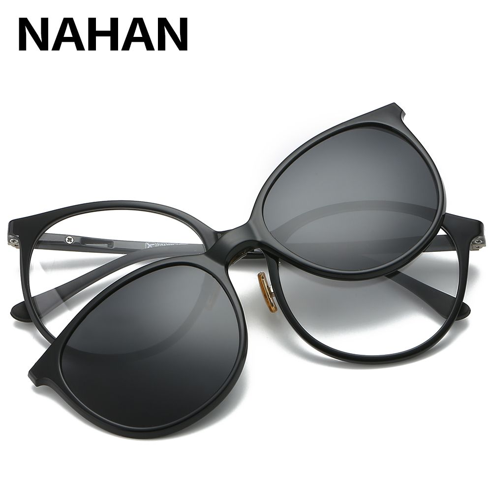 Women & Men Polarized Magnetic Clip Glasses Male Driving Clip ...