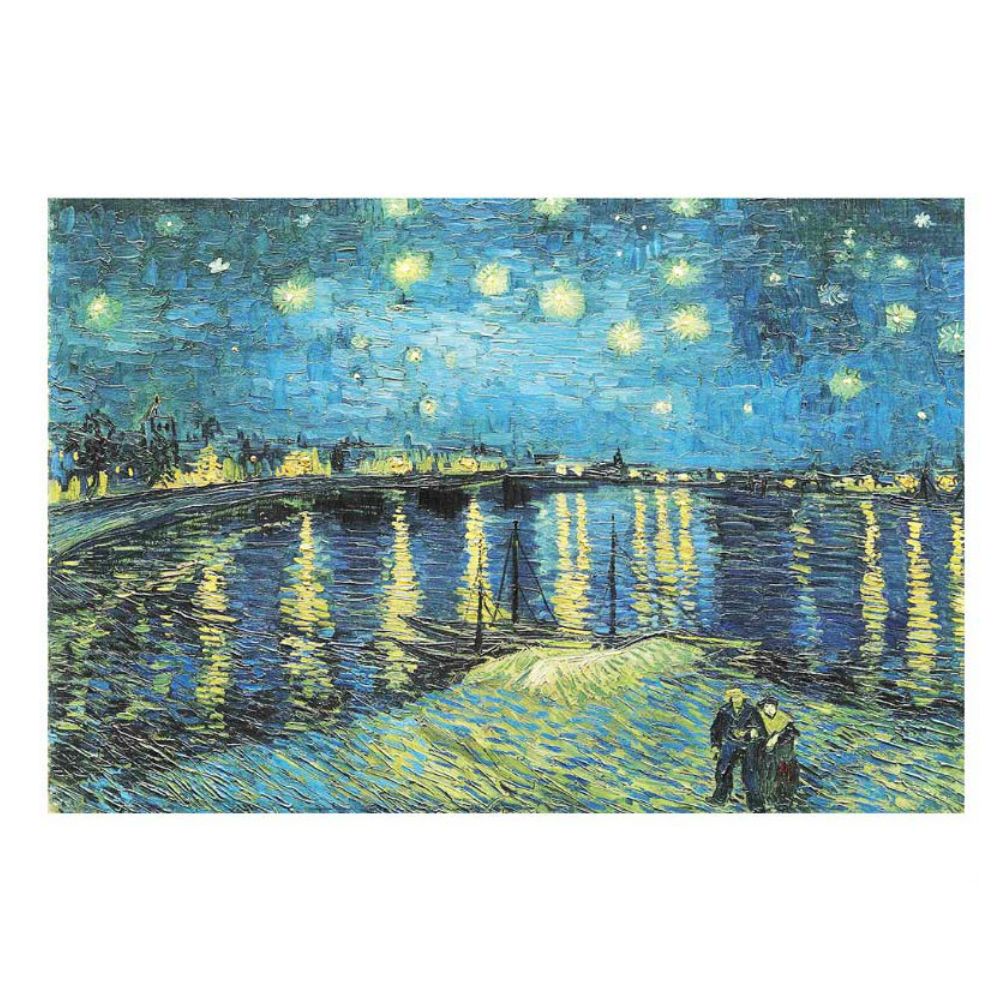 Quebra- Cabeça 1000 Peças Vincent Van Gogh - A Noite Estrelada - Lojas  França