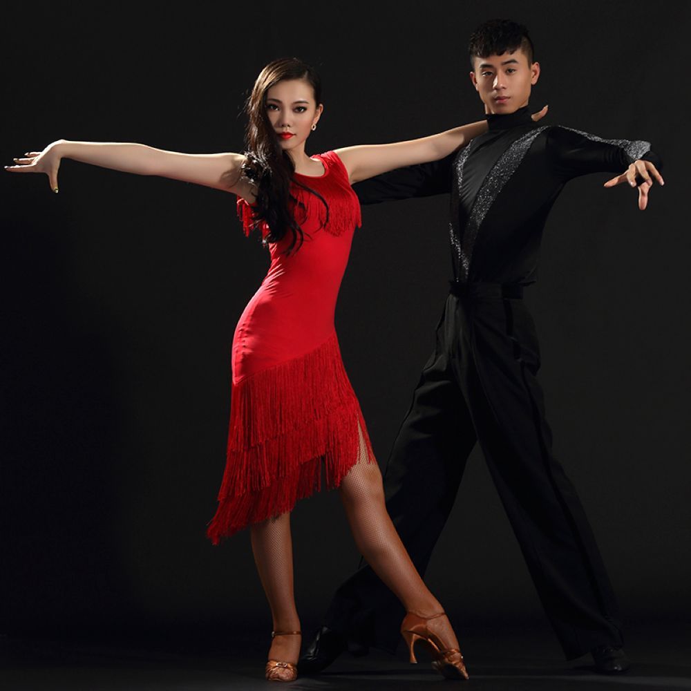 2021 Ballroom Women's Latin Tango Salsa Samba Competition Dance Dress 116