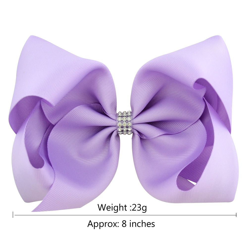 3 Colours NEW Cute Set of 6 Ribbon Bow Mini Hair Clips UK Seller