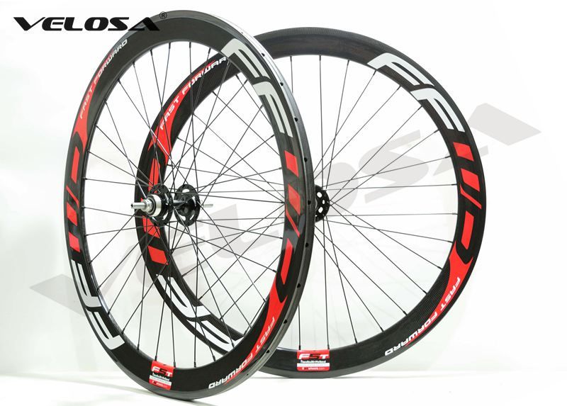 Velosa super sprint 50 full carbon wheel,700C road bike 50mm carbon wheelset