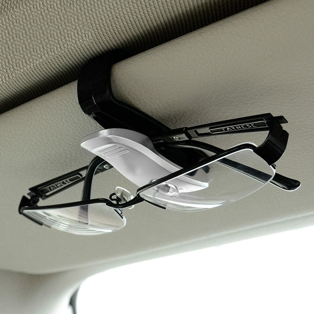 PeakCar 2 Pack Glasses Holders for Car Sun Visor Sunglasses Eyeglasses Mount with Ticket Card Clip PeakCar 2 Pack Glasses Holders for Car Sun Visor Sunglasses Eyeglasses Mount with Ticket Card Clip