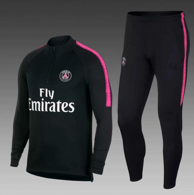 psg tracksuit pink and black