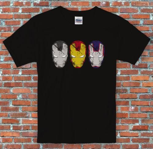 Iron Man Helmets War Machine Patriot Marvel T Shirt S 2xl Top T Shirt Sites Cool T Shirts For Boys Online From Jie45 1172 Dhgatecom