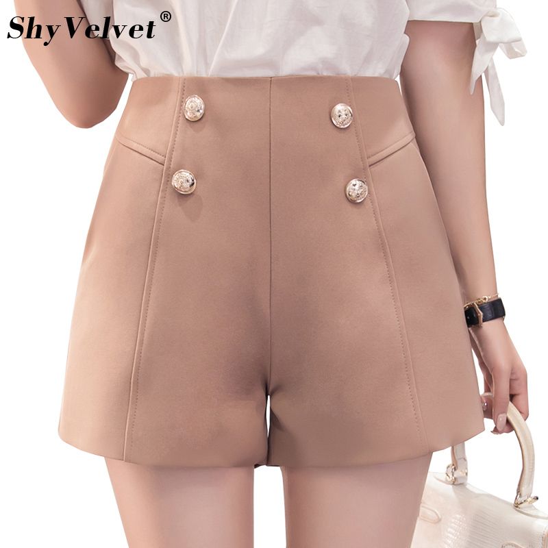 pantaloncini beige donna