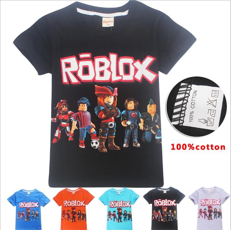 2020 Baby Boys Girls Roblox Print T Shirts 2018 Summer Shirt Tops