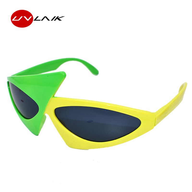 Green and yellow sunglasses Clearance