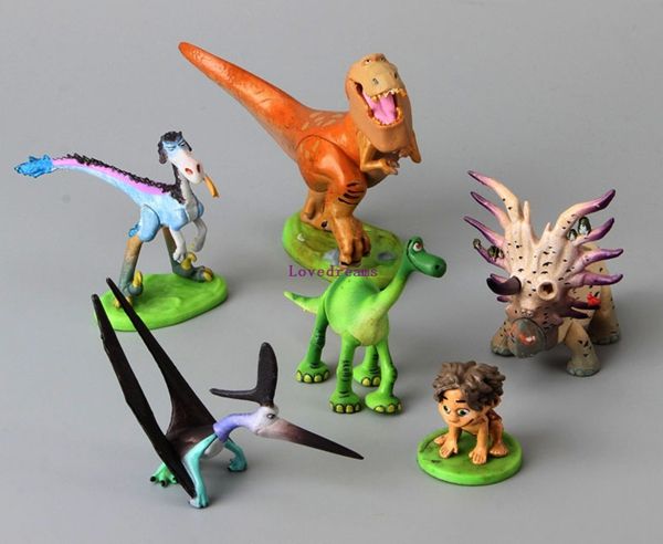 Compre 6 UNIDS / Set The Good Dinosaur Arlo 4 8cm Figuras De Juguete De Acción Anime Brinquedo Juguetes Kids Gift Accesorios Para El Teléfono A 7,36 € Del Lovedreamstore | DHgate.Com