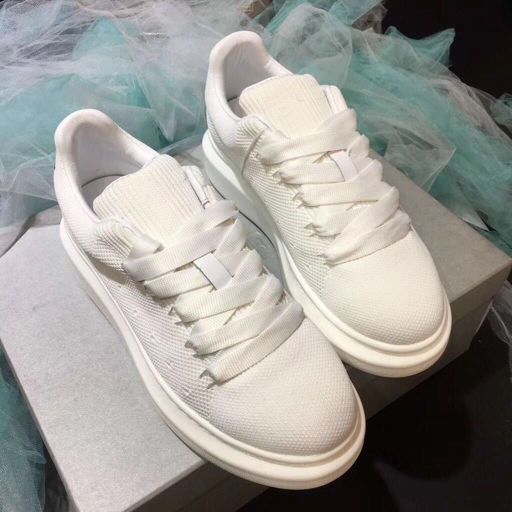 all white designer sneakers