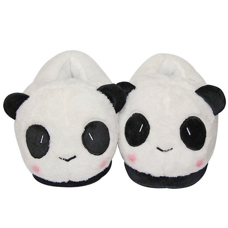 kids panda slippers