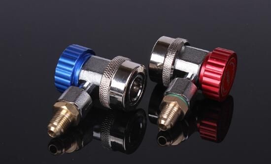 2pcs R134a Auto Quick Connector Adjustable Car Air-Conditioning Low/High Adapter 2pcs R134a Auto Quick Connector Adjustable Car Air-Conditioning Low/High Adapter