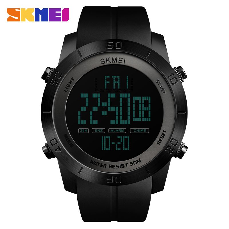 digital watch big dial