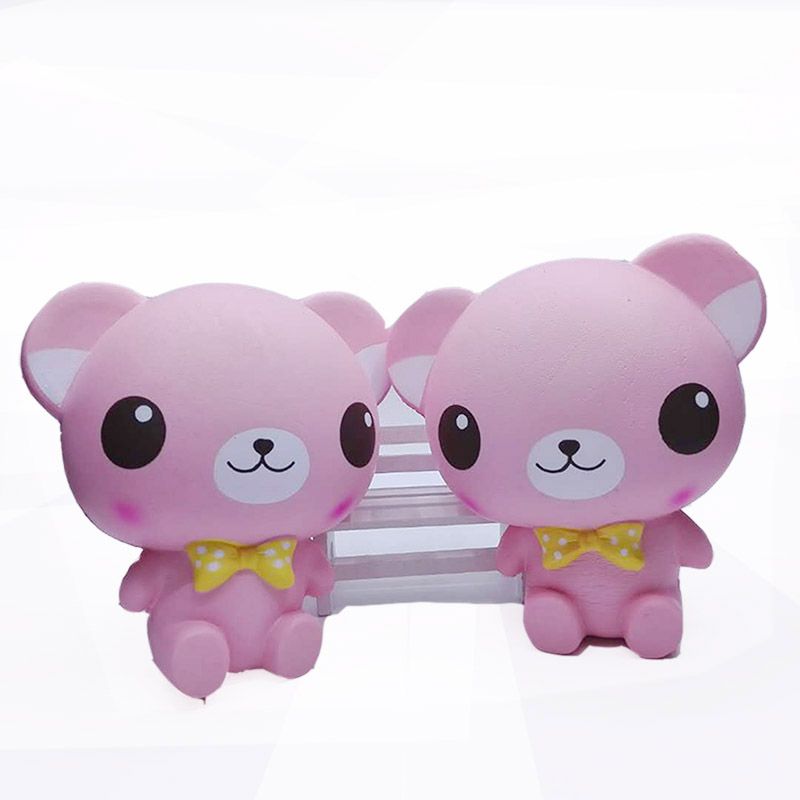 pink bear squishy