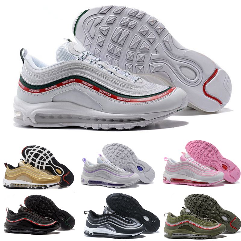 Venda Por Atacado De BRAND Melhores Homens Sapatos Nike Air Max 97  Undefeated X OG Sapatos Casuais Ao Ar Livre Tênis Mulheres Esportes Ao Ar  Livre Maxes Sapatos Preto Branco Frete Grátis