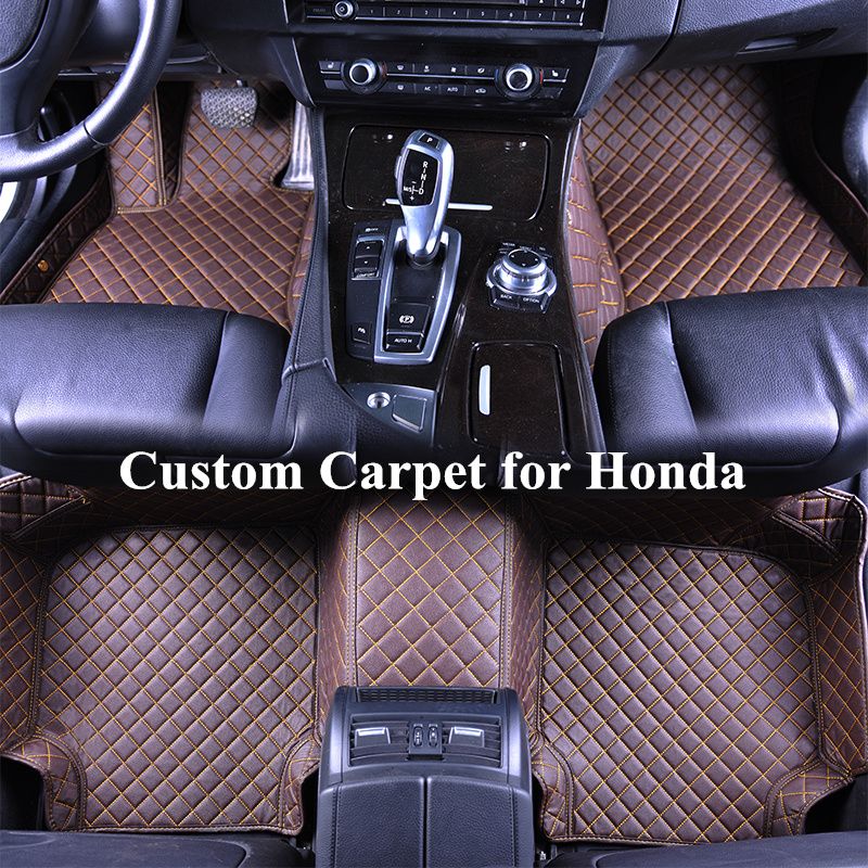 2020 Wholesale Custom Car Floor Mats For Honda 2016 Crv 2004 Civic