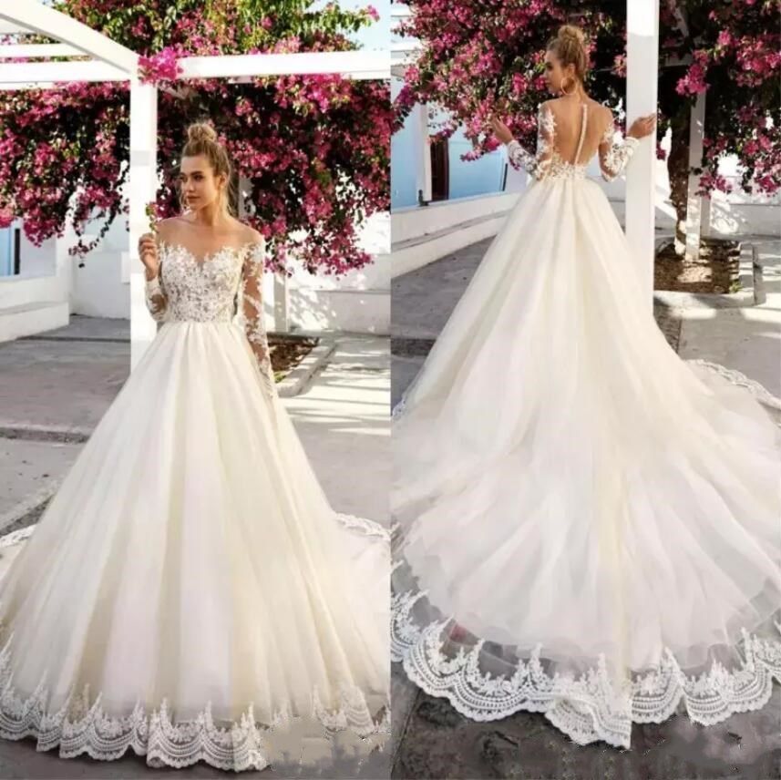 elegant wedding gowns 2019