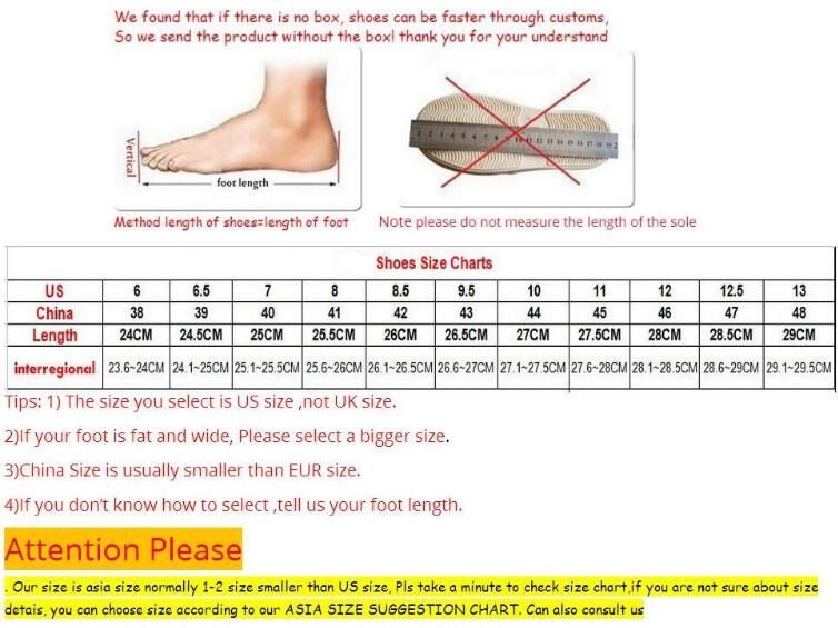 Munro Shoes Size Chart