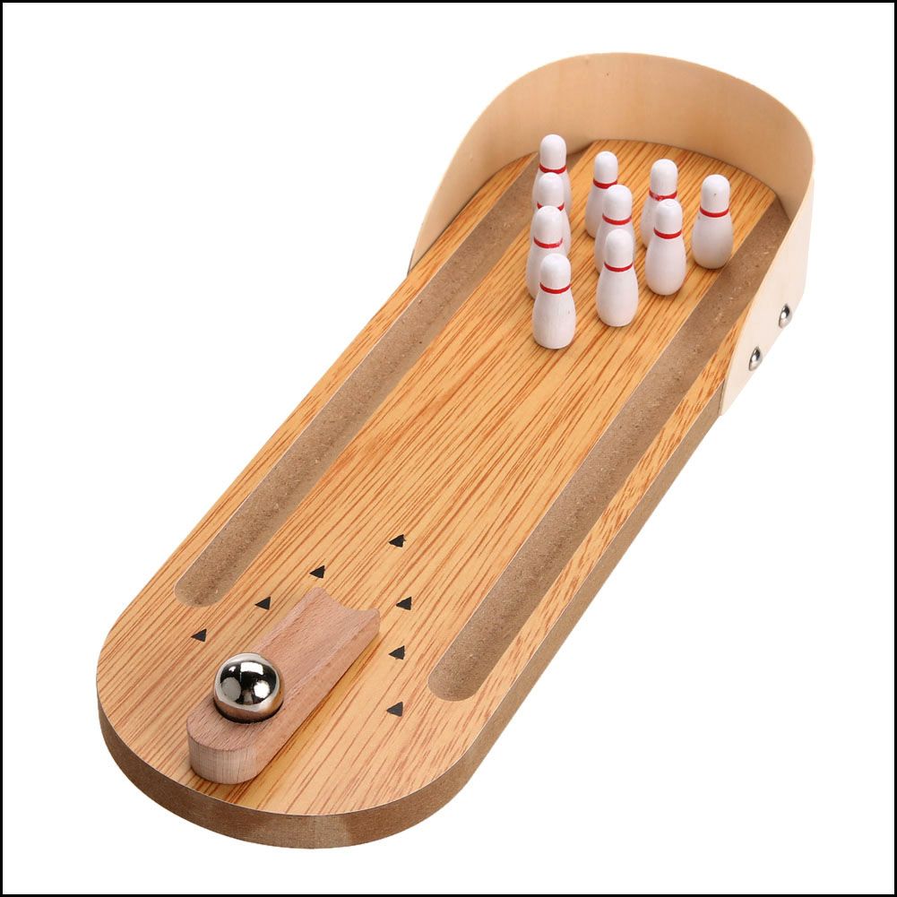 Good for home and office Mini Desktop Bowling Set