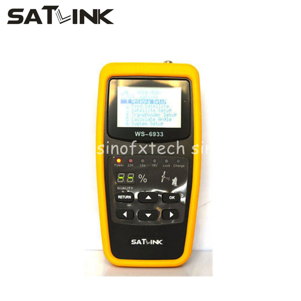 Original Satlink WS 6933 Cheapest DVB S2 HD Satellite Finder Satlink ...