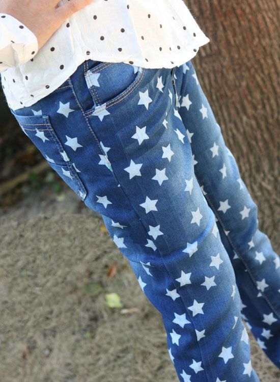 Pantalones vaqueros de pierna ancha para mujer, pantalón Sexy de malla  transparente con estampado de estrellas, empalme, de cintura alta, holgado,  informal, a la moda, para fiesta|Pantalones vaqueros| - AliExpress