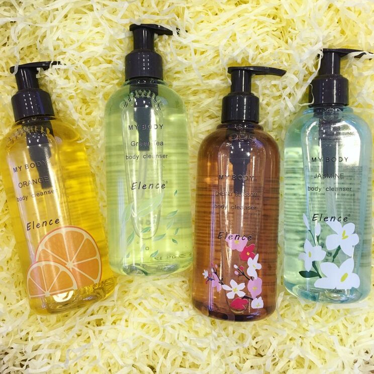 scented shower gel